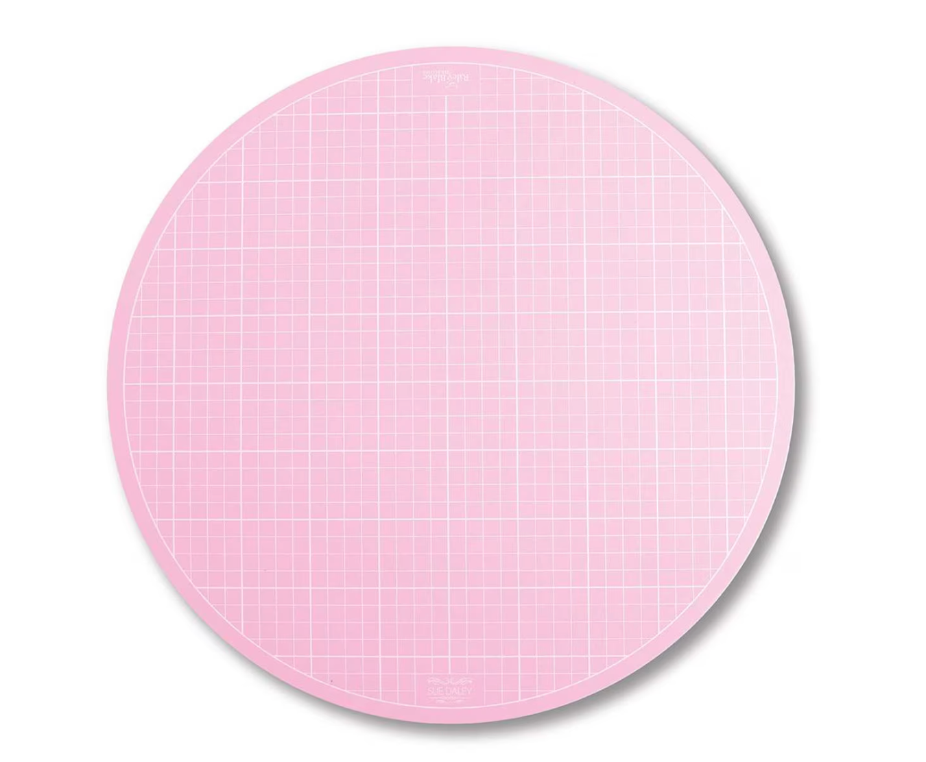 Sue Daley 16” Rotating Cutting Mat | Self-Healing 360° Quilting Mat for English Paper Piecing
