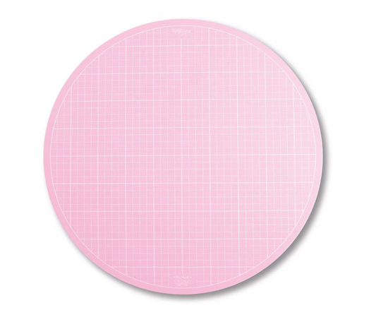 Sue Daley 16” Rotating Cutting Mat | Self-Healing 360° Quilting Mat for English Paper Piecing