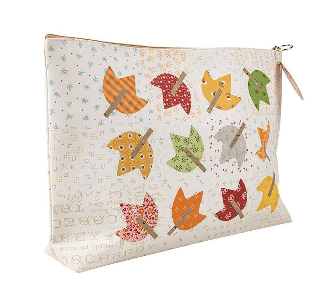 Autumn Vinyl Project Bag | Lori Holt of Bee in My Bonnet for Riley Blake Designs