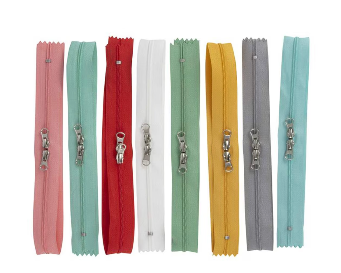 Happy Zippers – 8-Pack | Lori Holt of Bee in My Bonnet for Riley Blake Designs