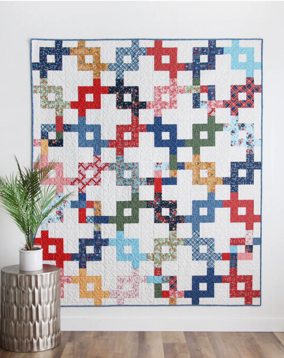🧵 Tangled Quilt Pattern – by Cluck Cluck Sew