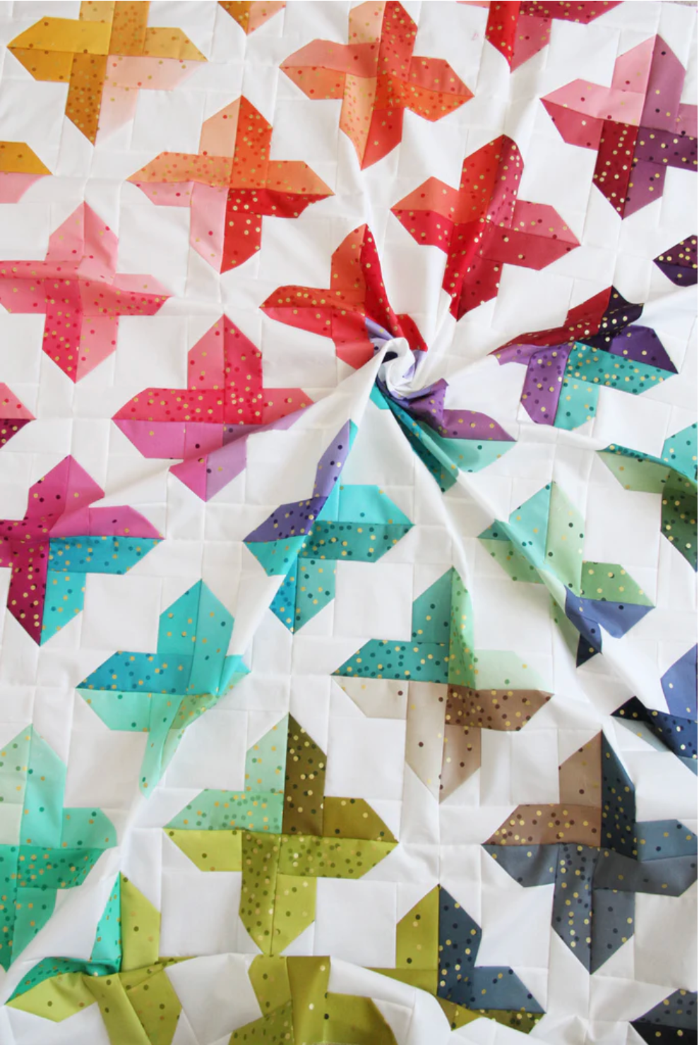 🌿 Trellis Quilt Pattern – by Cluck Cluck Sew