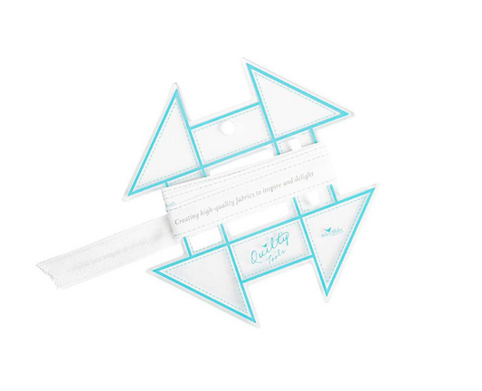 Riley Blake Quilty™ Tools Binding Holder – Churn Dash Acrylic