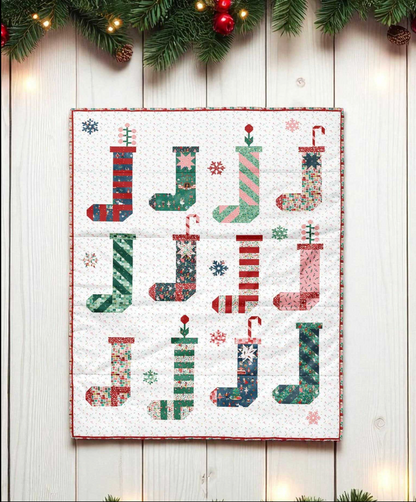 PREORDER Nutcracker Stocking Stuffers BOM – Christmas Quilt Block of the Month