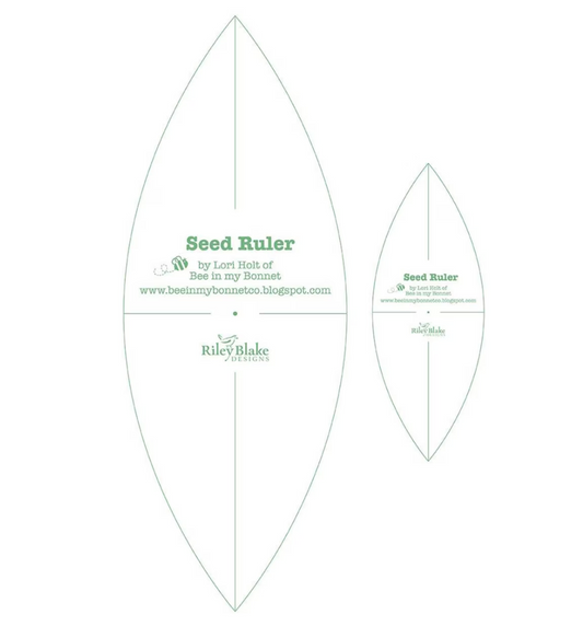 October 2026 Preorder Lori Holt Seed Rulers ST-18059 | Fresh as a Daisy Quilt Tool