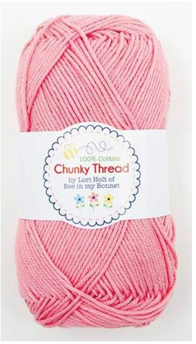 Lori Holt Chunky Thread Starter Bundle – Raindrop Colorway | Crochet Starter Kit