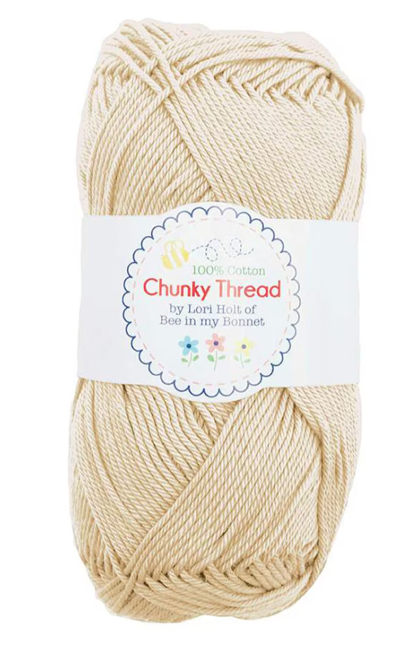 Lori Holt Chunky Thread Starter Bundle – Raindrop Colorway | Crochet Starter Kit