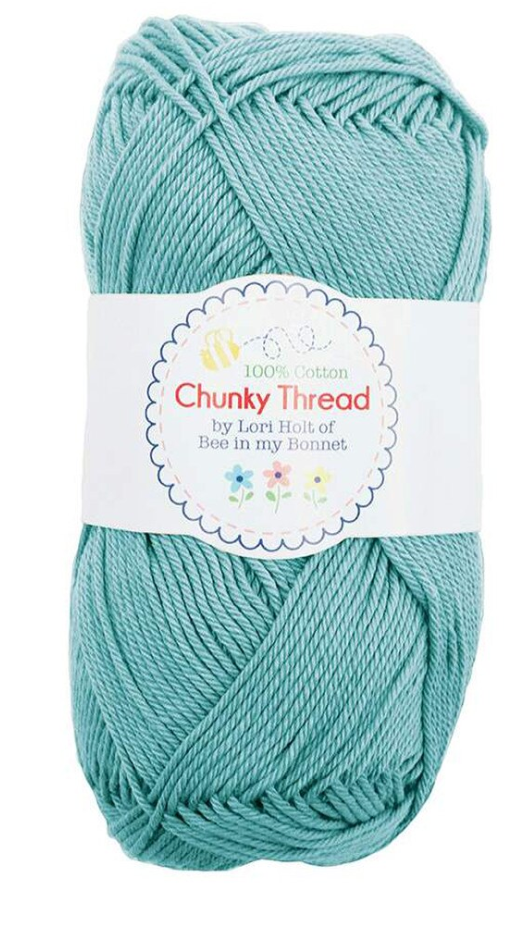 Lori Holt Chunky Thread Starter Bundle – Raindrop Colorway | Crochet Starter Kit
