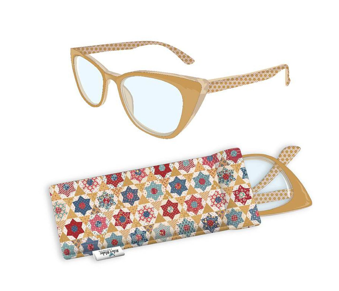 Stitchy Readers™ Vintage Style Reading Glasses +4.00 | Lori Holt | Bee in my Bonnet | In Stock
