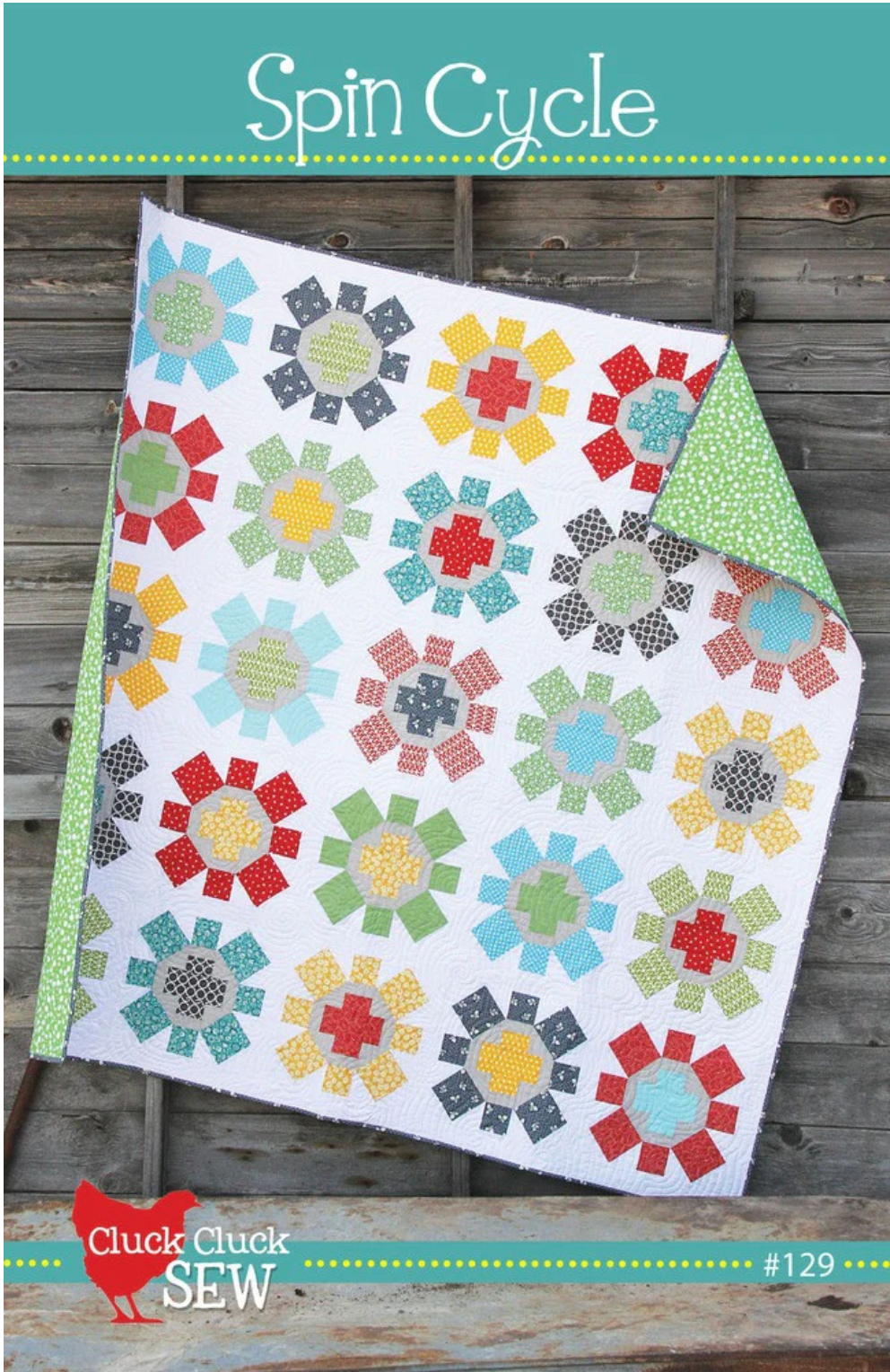 🧵 Spin Cycle Quilt Pattern – Cluck Cluck Sew
