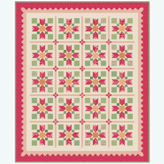 Christmas Garden Quilt Kit – Home Town Holiday 2 by Lori Holt | 75½" x 90½" | 50% Deposit Preorder | July 2027