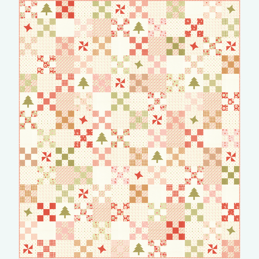My Sew Quilty Life December Darling Christmas Trinkets Quilt Kit – 50% Deposit June 2027 Preorder