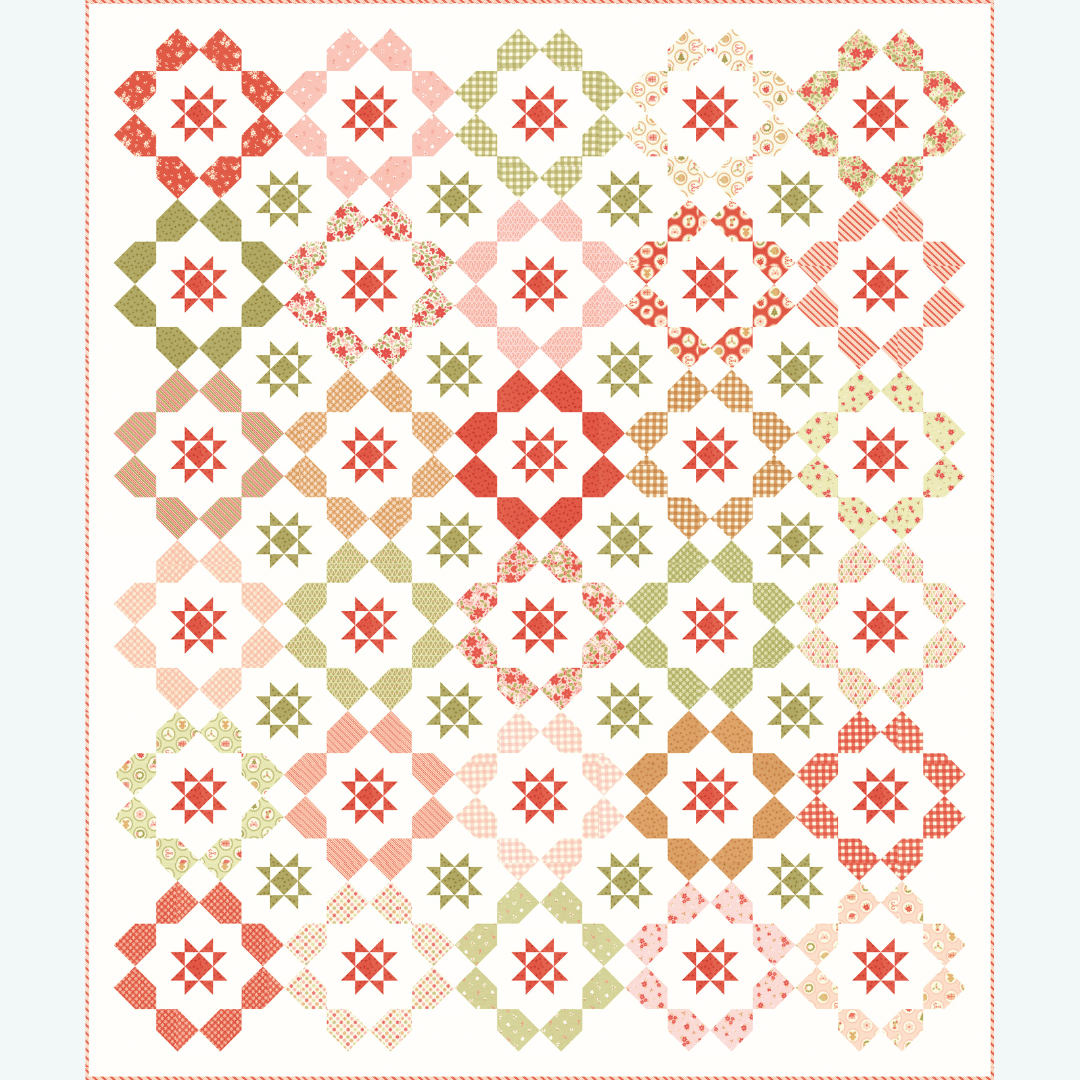 My Sew Quilty Life December Darling Star Bound Quilt Kit – 50% Deposit June 2027 Preorder