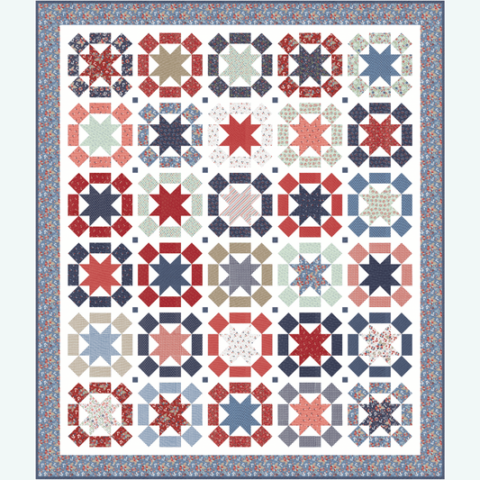 Game Day Quilt Kit Featuring Midsummer by Sherri & Chelsi for Moda Fabrics – 50% Deposit Preorder – December 2026