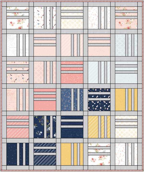 Squared Up Quilt Pattern – Cotton and Joy – Beginner-Friendly Modern Quilt Pattern