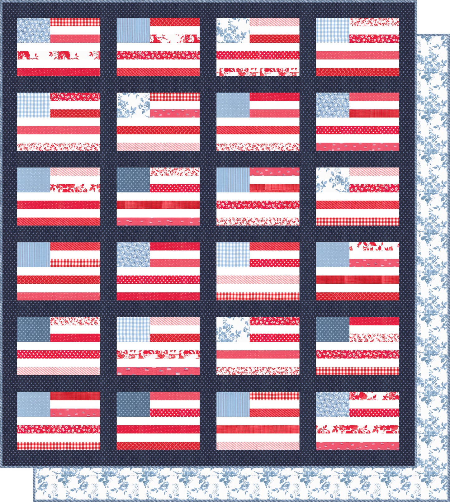 More Stars & Stripes Moda Box Kit | Camille Roskelley | 50% Deposit Preorder | March 2027