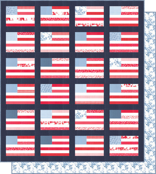 More Stars & Stripes Moda Box Kit | Camille Roskelley | 50% Deposit Preorder | March 2027