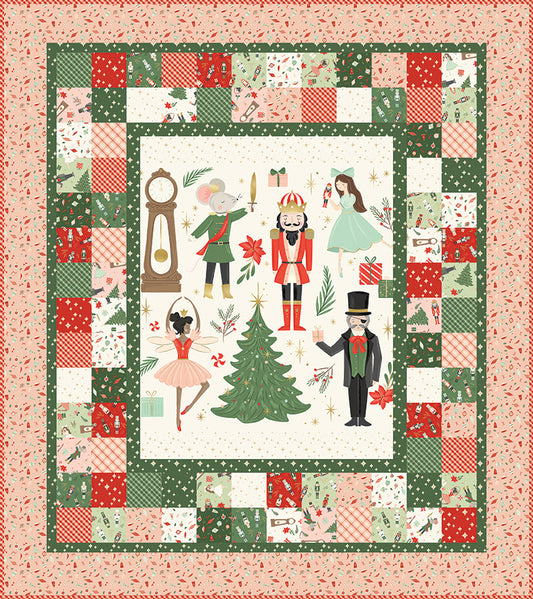 The Nutcracker Flannel Panel Quilt Kit – My Mind's Eye | 68" x 75" | 50% Deposit Preorder | June 2027