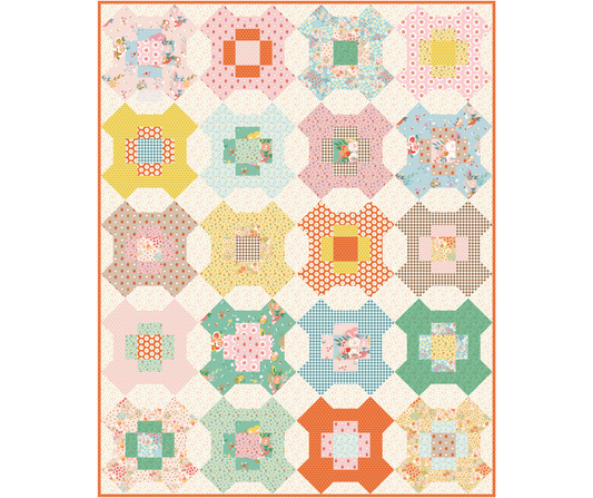 Sweet Summertime by Quilty Love Quilt Kit – Cotton Nook by Minky Kim – Preorder August 2026