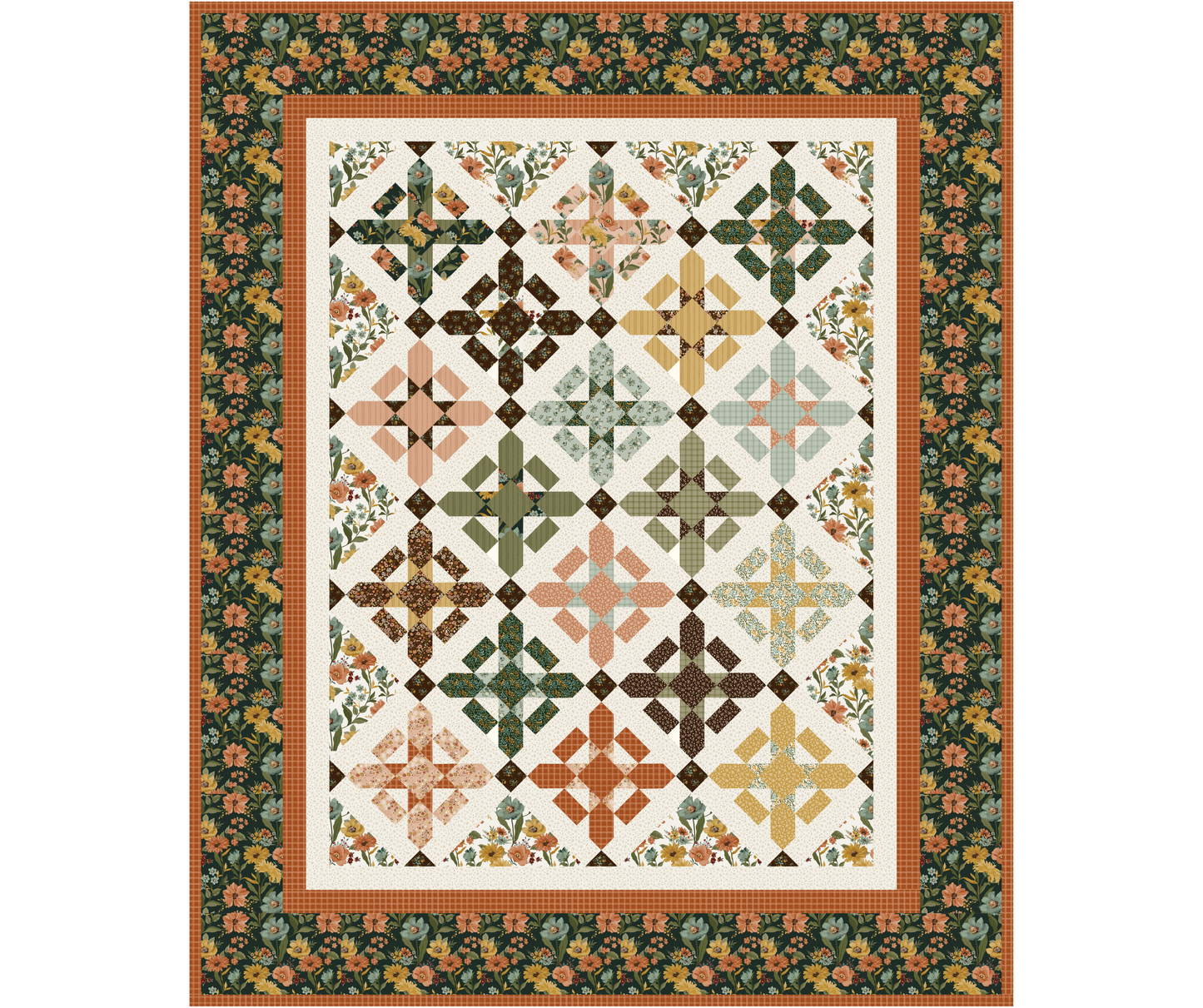 Let’s Get Fancy Quilt Kit – Worth Repeating by Sandy Gervais | September 2026 Preorder