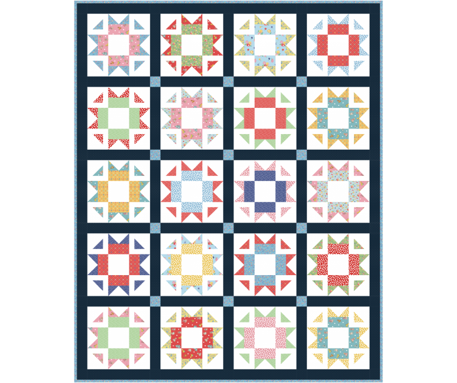 Skipper Quilt Kit – Dear Sweetheart | Throw Size Quilt Kit Preorder