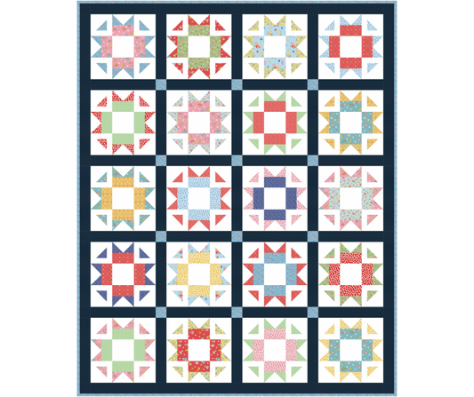 Skipper Quilt Kit – Dear Sweetheart | Throw Size Quilt Kit Preorder