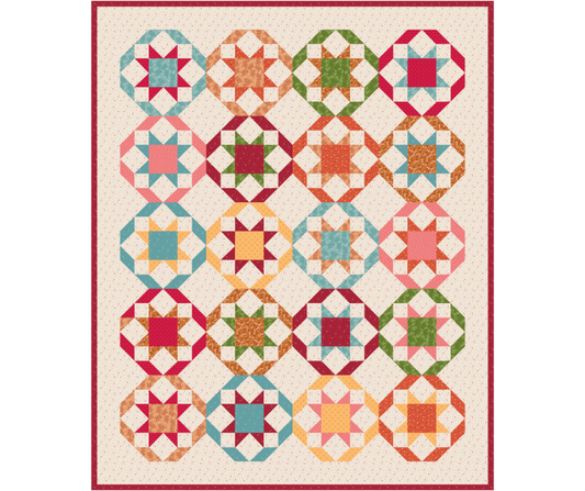 Promenade Quilt Kit | Baked with Love by Lori Holt | July 2026 Preorder | 68x84