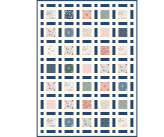 Broken Frames Quilt Kit – Story Land (Lap/Throw) | October 2026 Preorder