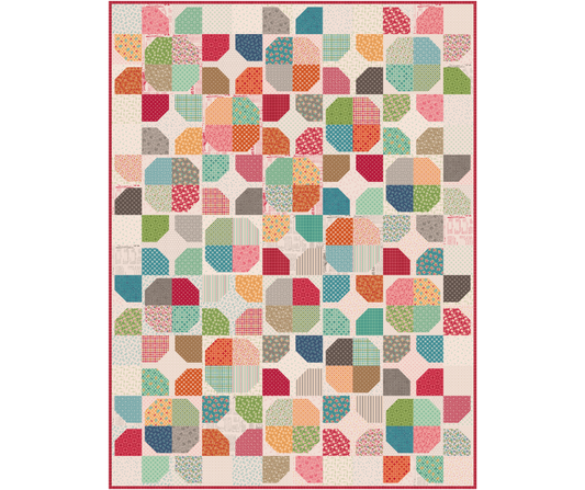 Sugar Stars Quilt Kit 60x80 – Farmer’s Daughter by Lori Holt