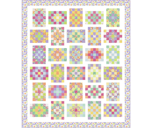 Granny Shuffle Quilt Kit (Box Kit) – 50% Deposit Preorder – Joysome by Corey Yoder for Moda