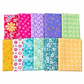 Chasing Rainbows – 12-Piece Curated Fat Quarter Bundle – Rainbow Garden # 1