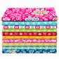 Chasing Rainbows – 12-Piece Curated Fat Quarter Bundle – Bright Blooms #2