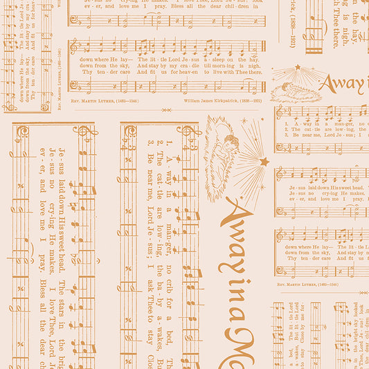 Home Town Holiday 108" Wide Back Cider Sheet Music – Lori Holt