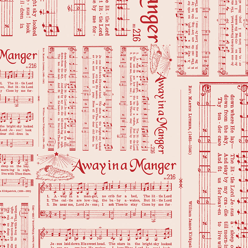 Decorating the Tree Backing Set (Preorder) | Home Town Holiday Wide Back by Lori Holt