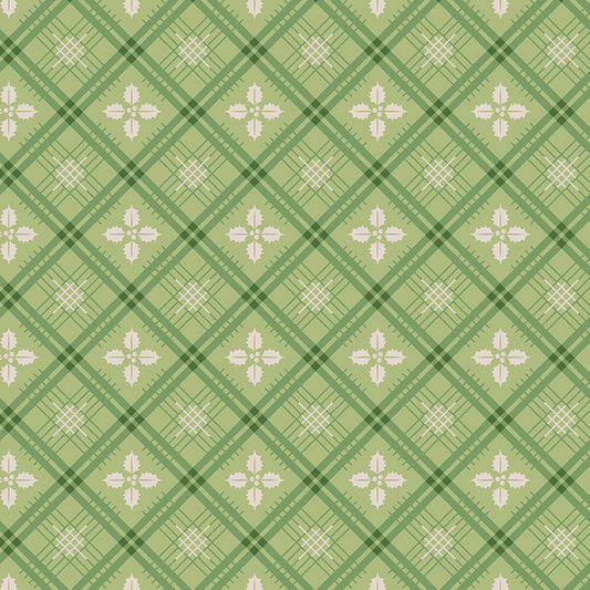 Home Town Holiday 108" Wide Back Lettuce Plaid – Lori Holt