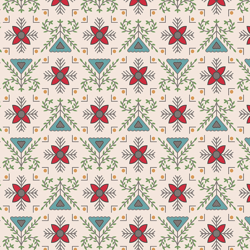 Home Town Holiday 108" Wide Back Damask School – Lori Holt Fabric ...