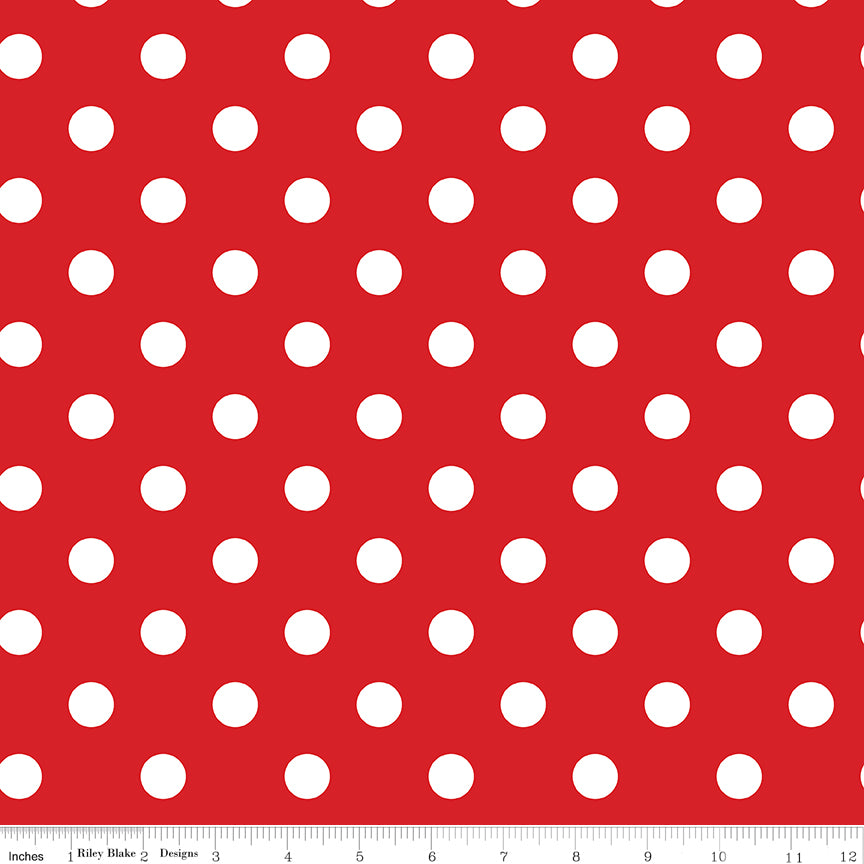 Simple Pleasures Wide Back – Red | 107”/108” Quilt Back by American Jane for Riley Blake Designs