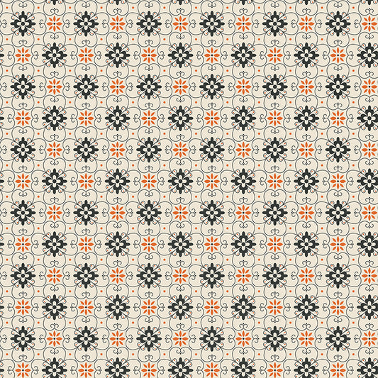 Pumpkin Shine Quilt Backing Set – Pumpkin & Licorice by Lori Holt | 2½ Yards 108" Wide Back | 50% Deposit Preorder | March 2027