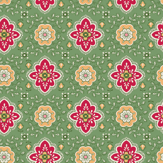 Christmas Garden Quilt Backing Set – Home Town Holiday 2 Thyme | 2½ Yards 108" Wide Back | 50% Deposit Preorder | July 2027