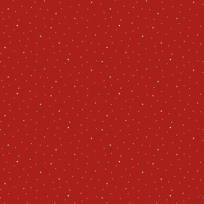 Preorder June 2026 Evergreen Throw Quilt Kit Wide Back Add-On – Dapple Dot Barn Red | 108" Wide