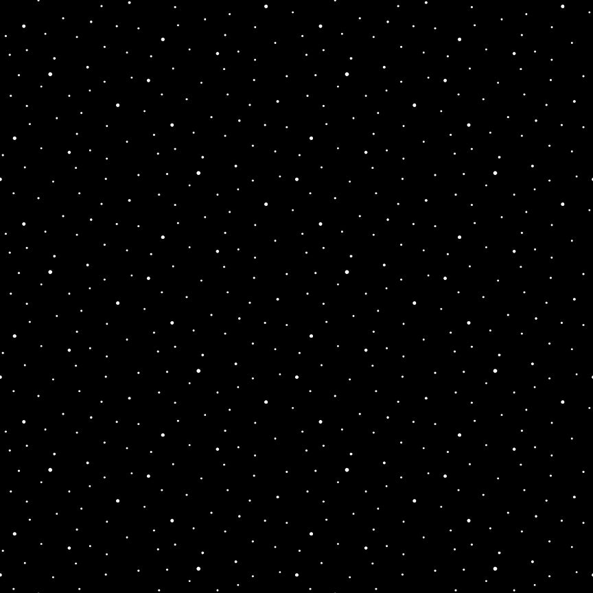 Double Dutch Quilt Backing Set – Dapple Dot Black 108″ | October 2026 Preorder