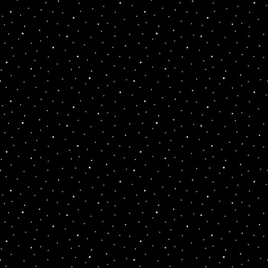 Double Dutch Quilt Backing Set – Dapple Dot Black 108″ | October 2026 Preorder