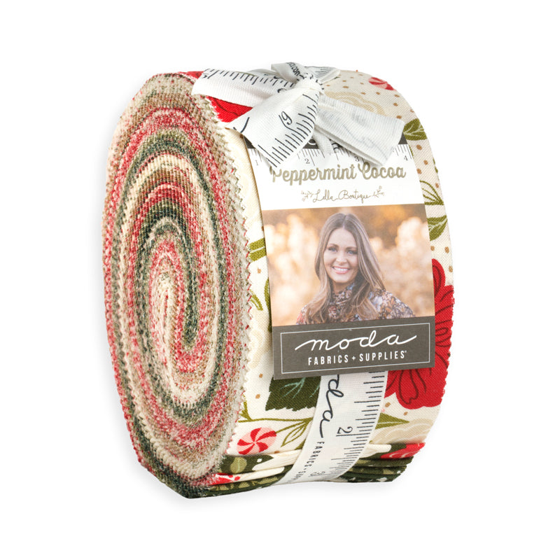 Lella Boutique Peppermint Cocoa Jelly Roll – 50% Deposit May 2027 Preorder
