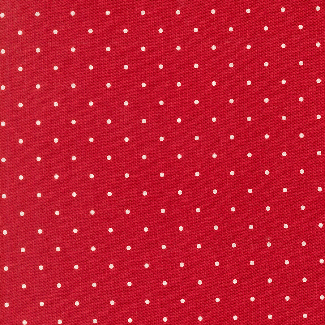 Lella Boutique Peppermint Cocoa Red Dot – Moda 5230 83 (By the Yard)