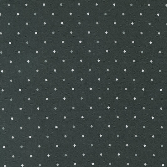 Lella Boutique Peppermint Cocoa Charcoal Dot (Basic) – Moda 5230 36 (By the Yard)